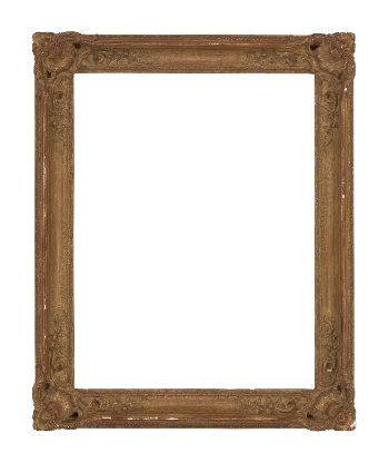 French 18th Century Louis 15th Double-sweep Frame - Lowy 1907