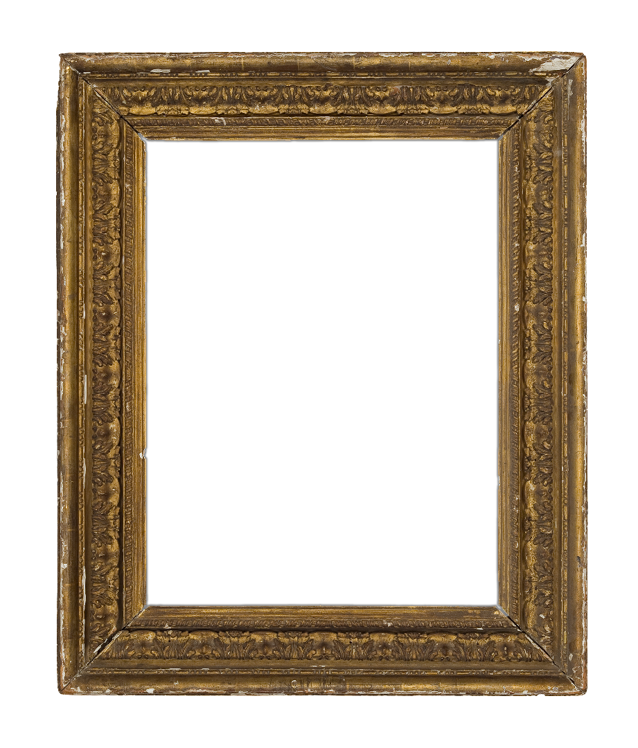 English 18th Century Carlo Maratta Cove Frame