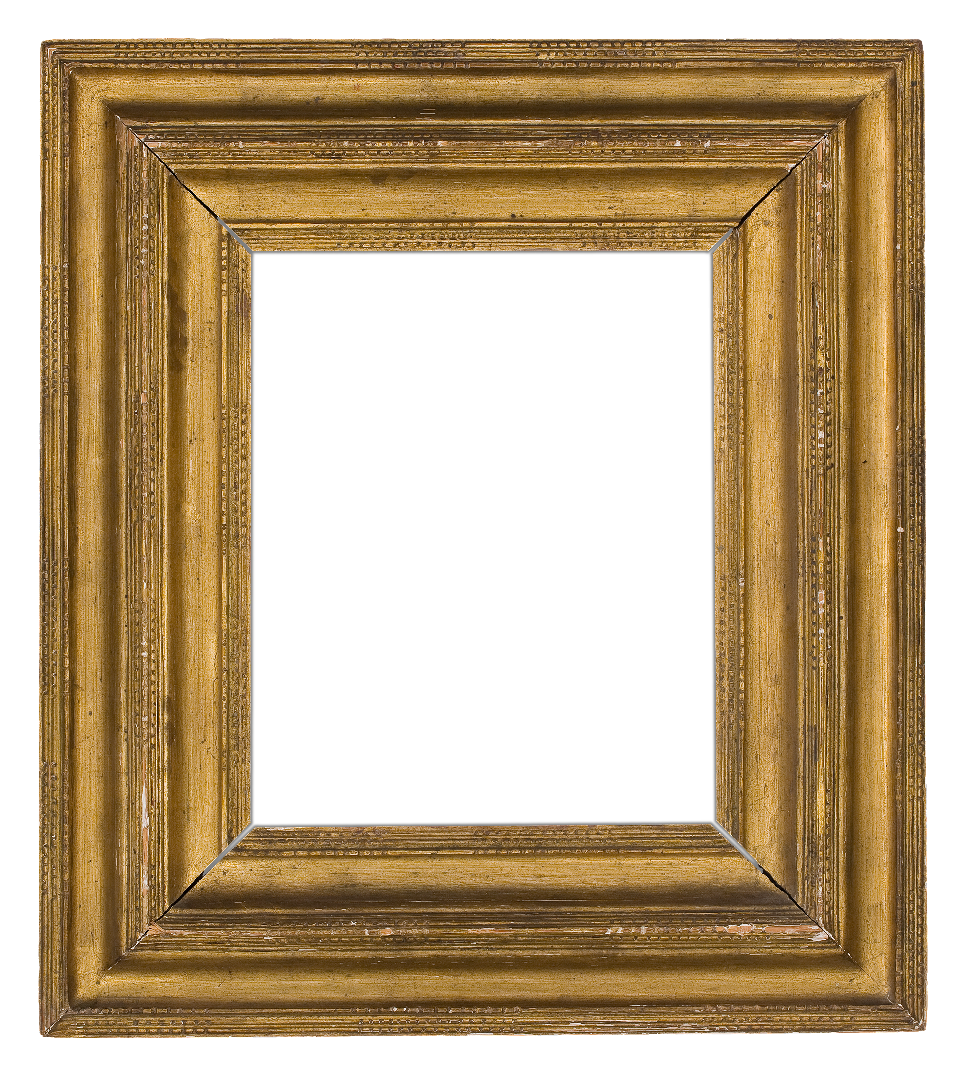 English 19th Century Ripple Frame