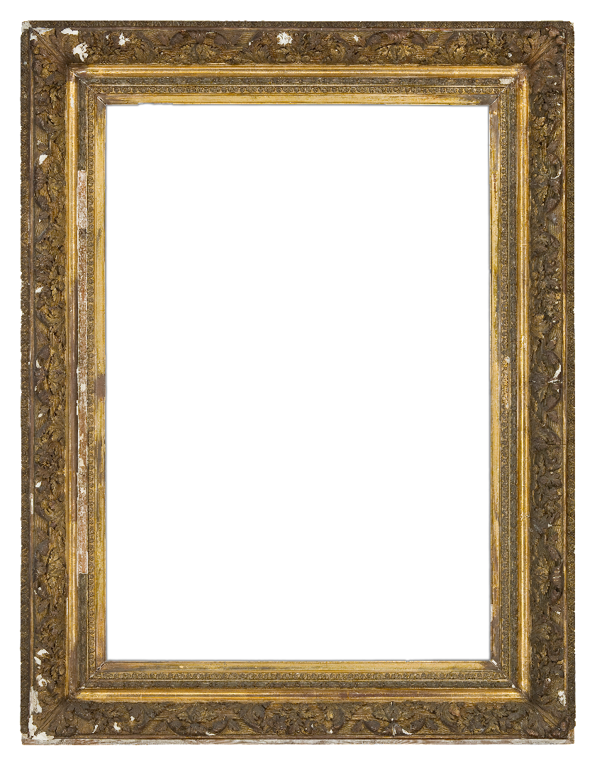 American 19th Century  Barbizon   Plaster Frame