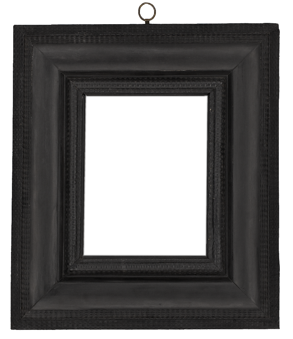 Dutch 17th Century Ripple Black Frame