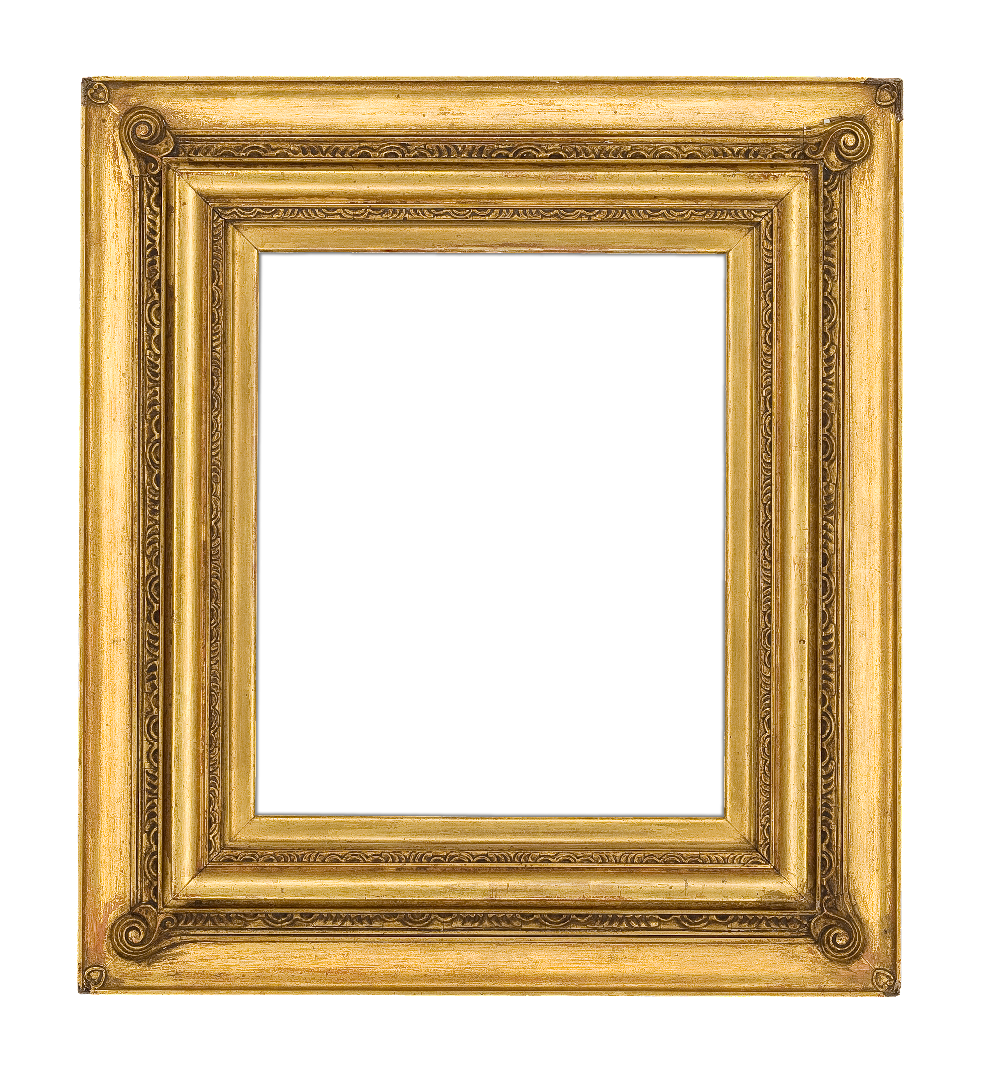 English 19th Century Art Nouveau Receding Frame
