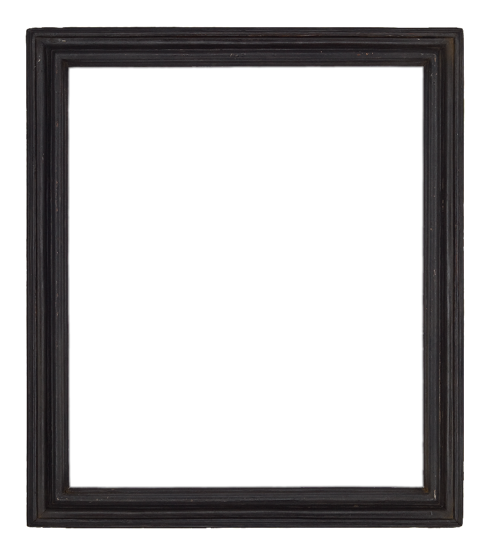 Italian 17th Century   Receding  Black Frame