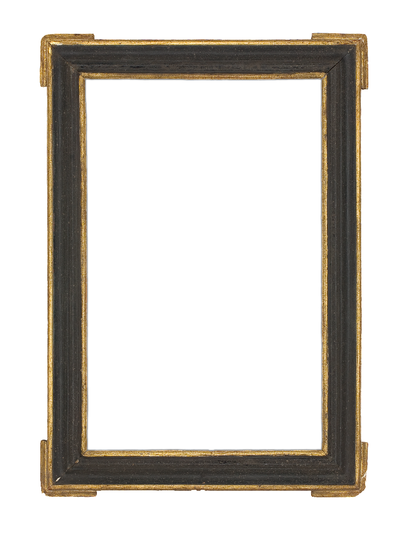 Spanish 18th Century Black Extended Frame