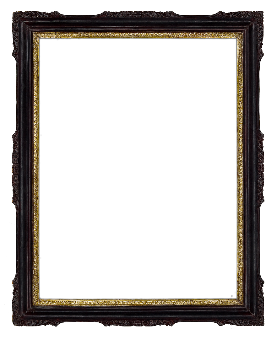 English 19th Century  China Trade Sweep   Frame